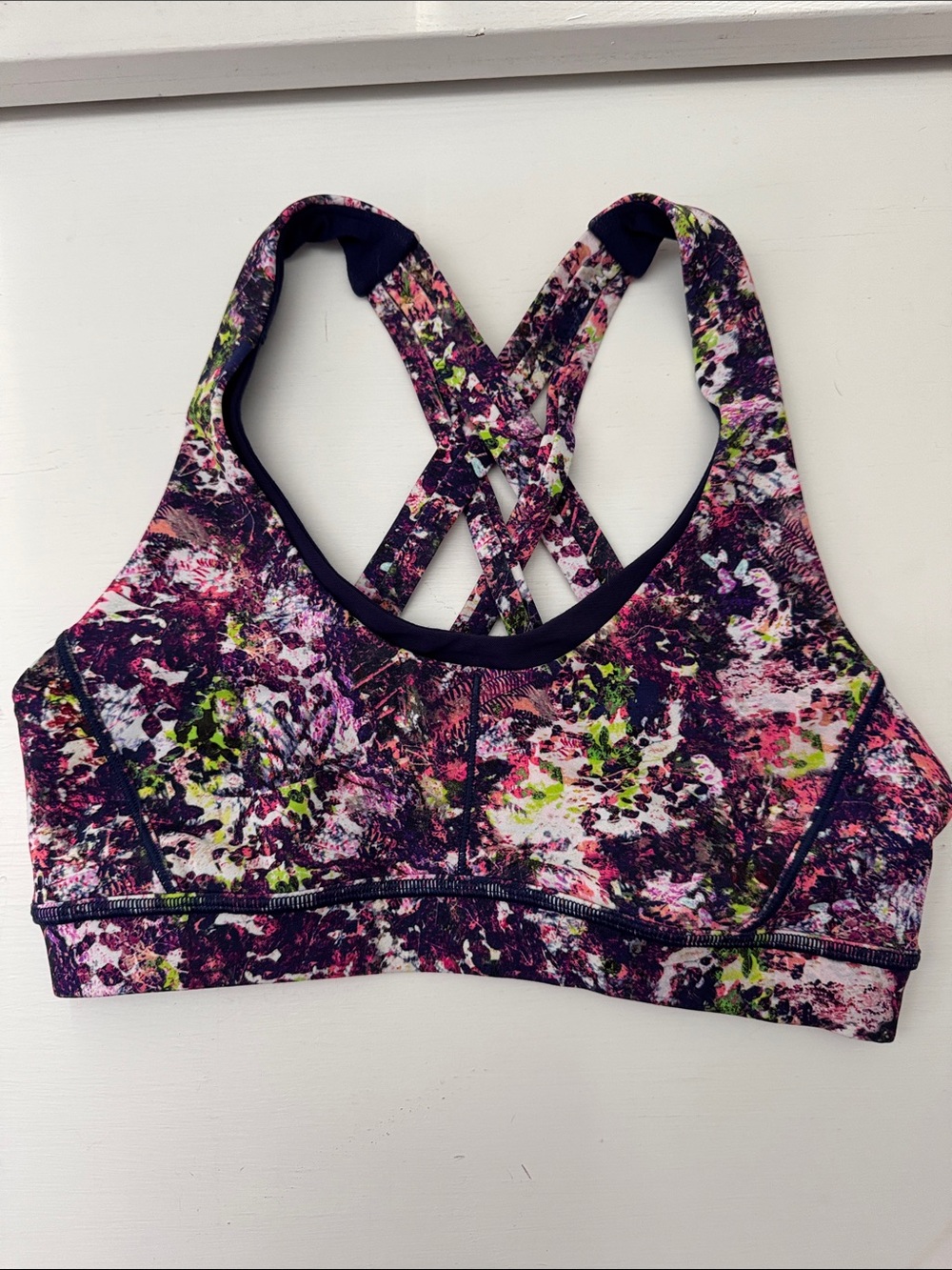 Lululemon SeaWheeze Energy Bra Rare